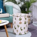 Miniatyrbilde 10 av 10: Sammenleggbar skittentøyskurv Home Organizer FARGERIK TREKANT Colorful Triangle