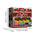 Miniatyrbild 3 av 8: 2 ST Christmas Car Gummi Duck Car Dashboard dekoration