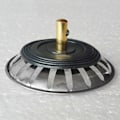 Miniatyrbillede 3 af 4: 2 STK Vask Si Afløbsfilter Rustfrit Stål