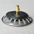 Miniatyrbillede 3 af 4: 2 stk. vaskesi afløbsfilter rustfrit stål