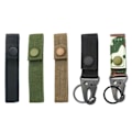 Miniatyrbilde 9 av 10: 2stk Hengende Webbing Spenne Vandring Klatrekarabin ARMY Army Green Without Buckle-Without Buckle