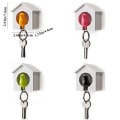 Miniatyrbilde 2 av 9: Bird Key Holder Nøkkelring SVART black