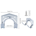 Miniatyrbillede 2 af 10: 5/10 stk Garage Opbevaring Kroge Skur Værktøj Tidy Hanger 5 STK 5 STK 5pcs