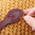 Miniatyrbillede 4 af 10: Kvinder Taskehåndtag Udskiftning DIY Håndtaske Strap RØD red