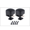Pikkukuva 1 / 6: 1 pari auton diskanttikaiuttimia Small Square Speaker kaiutin Black