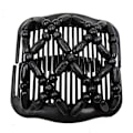 Miniatyrbillede 3 af 10: Beaded Double Row Comb Beads Hårkamme 4 4 4