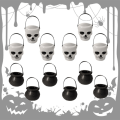 Miniatyrbillede 5 af 10: 6/12 STK Halloween slikkrukke Witch Pot 2-12 STK 2-12 STK 2-12PCS