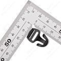 Miniatyrbild 3 av 8: 5 st Tältrep Spänne Pil Sladd Krok 10MM INTE JUSTERBAR EJ 10mmnot adjustable
