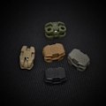 Miniatyrbilde 3 av 10: 2stk Spring Cord Locks Toggle Stopper ARMY GREEN Army Green
