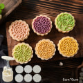 Miniatyrbillede 4 af 10: Mooncake Mold Pie Form JD JD JD