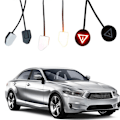 Miniatyrbillede 5 af 9: Bil Blind Spot Detection System Prompt Light 12VB B 12VB