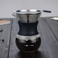 Miniatyrbillede 1 af 10: Håndbrygget Kaffekande Glas Kaffekande 200MLMED FILTER MED 200mlWith filter