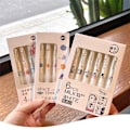 Miniatyrbilde 4 av 10: 6STK/sett Gelpenner Kulepenn 01-4STK/SETT 01-4STK/SET 01-4PCS/Set