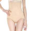 Pikkukuva 1 / 10: Naisten pikkuhousut Naisten vatsanhallintashortsit BEIGE 6 6 Beige 6-6