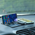 Miniatyrbillede 10 af 10: Anti-slip Mat Bil Dashboard Mat RØD RED