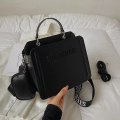 Miniatyrbild 3 av 10: Tygväska för kvinnor Crossbody-handväska LILA Purple