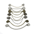 Miniatyrbilde 7 av 10: Cardigan Clip Sjal Brosje ANTIKK SØLVSTIL 1 STIL 1 Antique Silver Style 1-Style 1