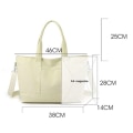 Miniatyrbillede 2 af 10: Tote Bag One Shoulder Bag SORT Black