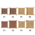 Miniatyrbilde 2 av 10: 3 stk Koppmatte Bambusunderlegg A2 A2 A2