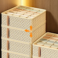Miniatyrbild 10 av 10: Underkläder Förvaringslåda Lådor Separatorlådor BEIGE 7 GRIDS 7 beige 7 grids-7 grids