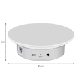 Miniatyrbillede 2 af 6: Roterende displaystativ Drejeskive Show Holder Stand Base