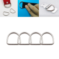 Pikkukuva 8 / 10: 15 kpl D-sormus puolipyöreä metallirengas 4X20X17MM 4x20x17mm