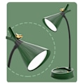 Miniatyrbillede 8 af 10: LED blomsterbordslampe bordlampe GUL A A Yellow A-A