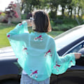 Miniatyrbild 4 av 8: Chiffongscarf långärmad poncho FÄRG 5 FÄRG 5 Color 5