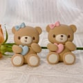 Pikkukuva 3 / 9: Kojelauta karhukoristeet Animal Doll Toy C C C