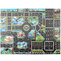 Miniatyrbild 1 av 10: Barn Game Carpet Traffic Map Mat 2 2 2