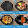 Miniatyrbilde 4 av 10: Slow Cooker Liner Slow Cooker Separator SVART STYLE-1 STYLE-1 Black Style-1-Style-1