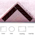 Miniatyrbilde 9 av 10: Sklisikkert klistremerke Teppefeste SVART FIRKANT black square-square
