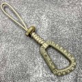 Miniatyrbillede 6 af 10: Fastgør quickdraw sjækle karabinhage Clip KHAKI REFLECTIVE Khaki Reflective-Reflective