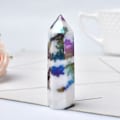 Pikkukuva 5 / 7: Natural Aura Crystal Column Hexagonal Crystal Tower 7CM-8CM 7cm-8cm