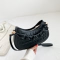 Miniatyrbillede 1 af 10: Muleposer Underarm Håndtaske SORT black