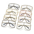 Miniatyrbillede 7 af 10: Rhinestone Mesh Glasses Y2K Solbriller C3 C3 C3