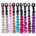 Miniatyrbilde 7 av 10: Braids Hair Extensions Bulk 2 2 2