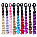 Miniatyrbillede 7 af 10: Fletninger Hair Extensions Bulk 3 3 3