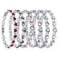 Pikkukuva 4 / 10: Magneettiset rannerenkaat Menopause Reliving Rannekoru MULTICOLOR multicolor