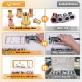 Pikkukuva 7 / 7: 190 kpl Niittimutterit Mutterit Rivnuts Kit -kierremutterit