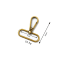 Pikkukuva 7 / 10: 4 kpl metallisia Snap Hook Traction Soljet 5 5 5