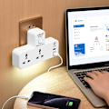 Miniatyrbillede 7 af 10: Power Strip Quick Charge 3.0 EU EU EU