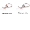 Miniatyrbillede 9 af 10: 4 Stk Flaskeølåbner Nøglering RUSTFRI STÅL RUSTFRI STÅL Stainless Steel