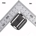 Miniatyrbilde 1 av 10: 2 stk Webbing stropp Spenne Glidefeste 25MM 25mm