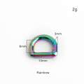 Miniatyrbillede 2 af 4: 10 stk D-ring Spænde d ringe 1 tomme d ringe