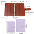 Miniatyrbild 3 av 10: A6/A5 Anteckningsbok för mapp Anteckningsblock COVER A5 pink A5