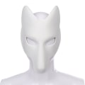 Miniatyrbillede 8 af 8: Fox Mask Cosplay Mask Party Props Mask