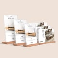 Miniatyrbild 6 av 10: Bordsskylthållare Meny Display Stativ 02-A5 02-A5 02-A5