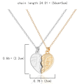 Miniatyrbillede 2 af 10: Heart Pendant Lovers Pendant 7 7 7
