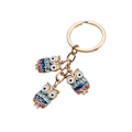 Pikkukuva 6 / 8: 2kpl Owl Keychain Star Key Ring 4 4 4